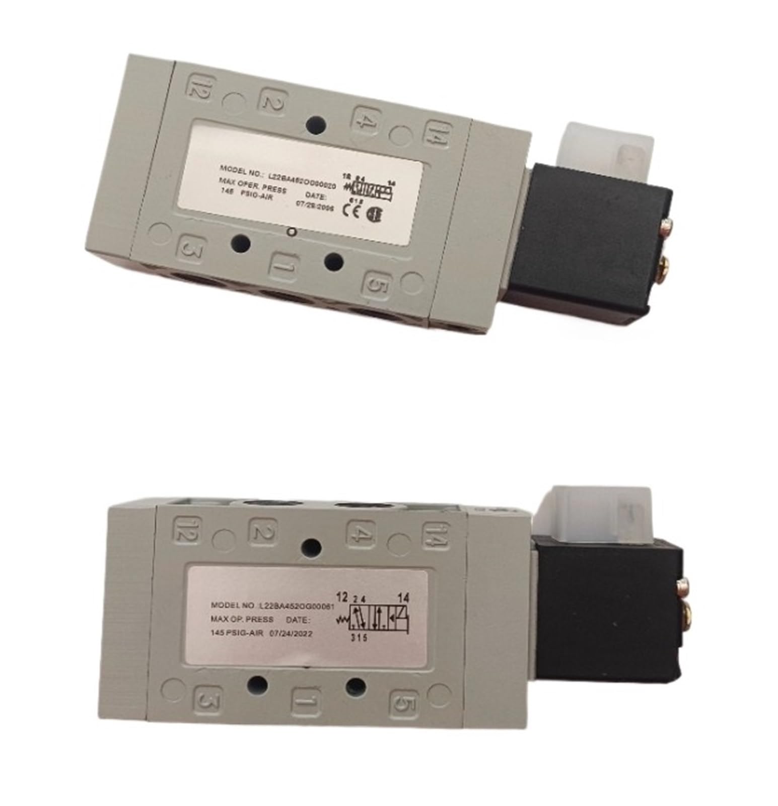 Vanne 24VDC L22BA452BG00061 électromécanique pour contrôle précis du débit