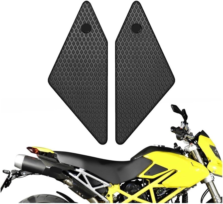 Tank Traction Pad Motorcycle Tank Grip Side Decals Anti Slip Tank Pad Stickers for Hypermotard 1100 2007 to 2012