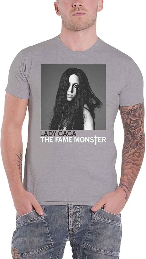 LADY GAGA FAME MONSTER オフィシャル Tシャツ XXL Amazon.com: Lady Gaga Fame Monster Soft Slim Fit T-Shirt