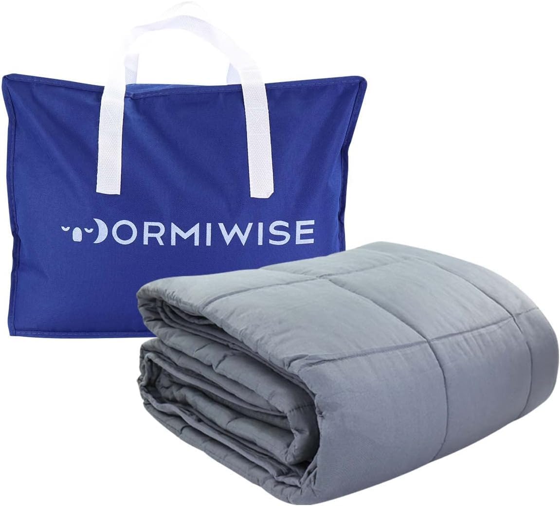 Couverture lestée 2 personnes contre l'insomnie et le stress nocturne 13kg