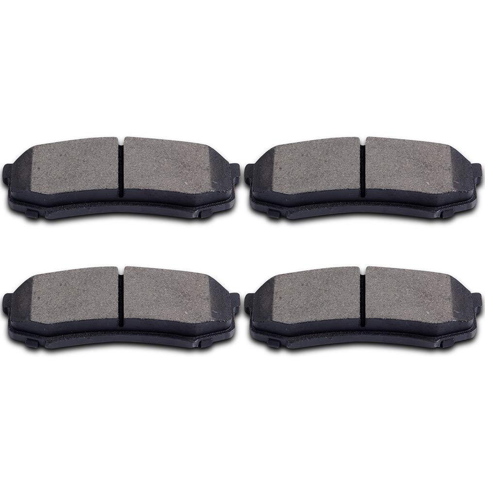 cciyu Ceramic Rear Brake Pad Set Fit For Lexus GX460,GX470,LX450,For Toyota For 4Runner,07-14 For Toyota FJ For Cruiser 93-97,15 For Toyota For Land Cruiser,01-07 For Toyota For Sequoia