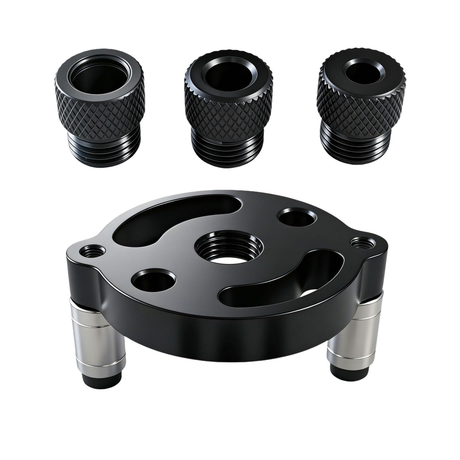 Cabinet Hardware Jigs Accurate Tool for Knobs and Pulls Cabinet Hardware Doweling Jigs Centering Doweling Templates Woodworking Punches Locator Drill Guide