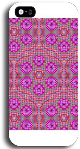 Amazon Iphone5s ケース グレイに紫のかっこいいシェブロン ポリカーボネート製ハードケース ホワイト ケース カバー 通販