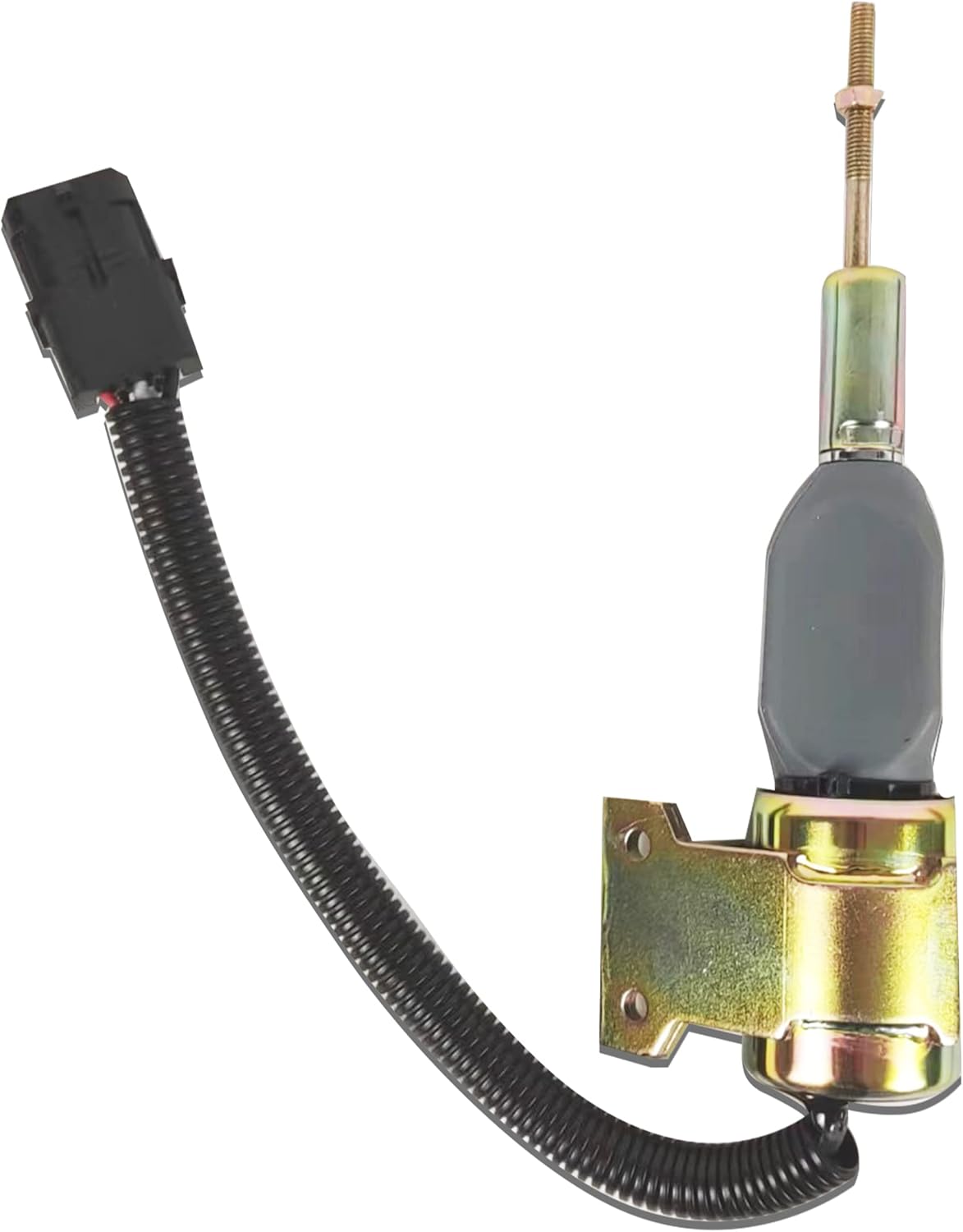 3932529 Fuel Shut Off Solenoid 3930658 3935431 SA475612 J932529,Compatible with Cummins Diesel Engine 6BT5.9 4BT5.9,12V