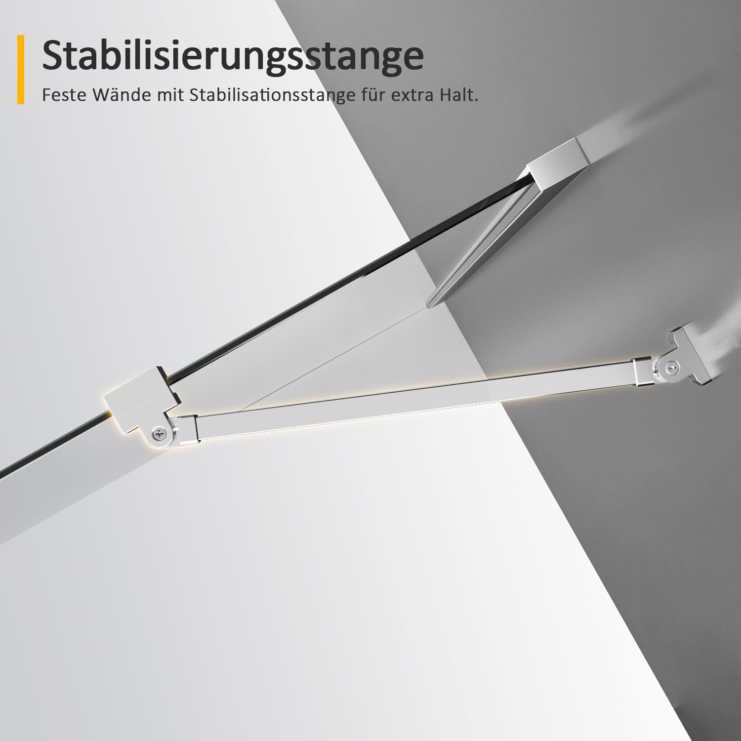 Walk in Duschkabine Seitenwand 75x195cm Walk-in fester Segment Duschwand Duschabtrennung Sicherheitsglas, Begehbare mit 6mm Nano ESG Glas, Duschtrennwand Höhe 195cm