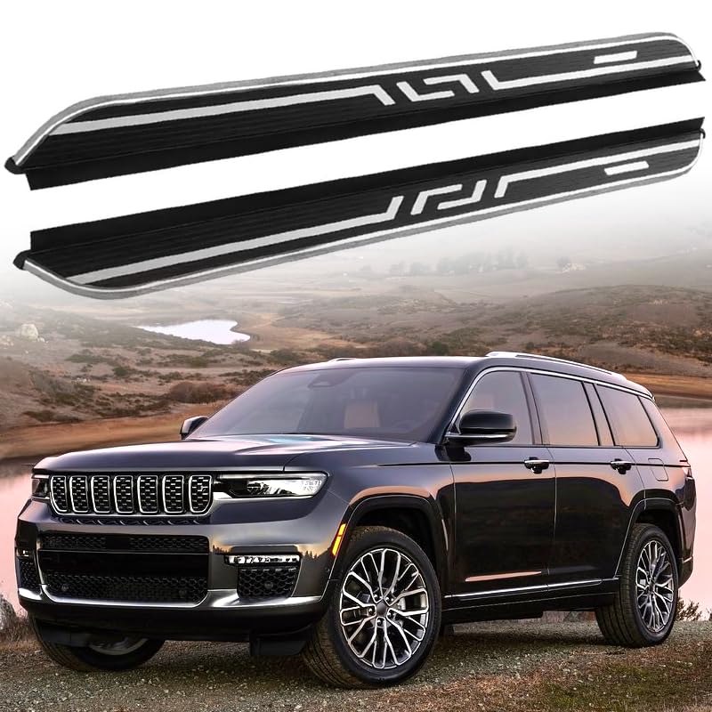 Estribos Running Board para Jeep Grand Cherokee L 2022-2025 miniatura 1