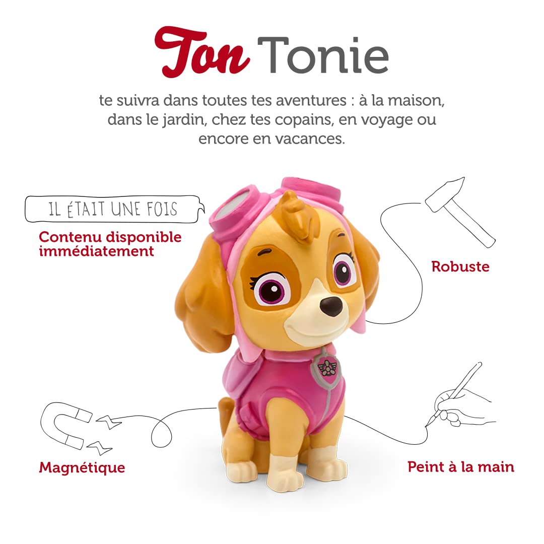 tonies Figurine Pat' Patrouille Stella, Personnage avec Histoire Audio pour conteuse Toniebox, audioconte 3 Ans et Plus - boîte à Histoires Vendue séparément