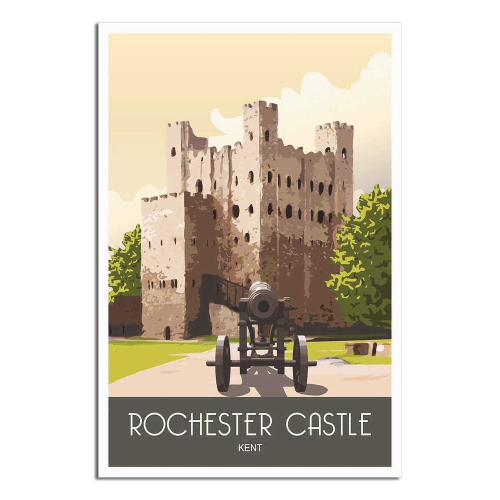 Jigsaw Puzzle 2000 Piece，Rochester Castle Kent England 2000 pieces of adult paper landscape puzzles for children learning toys gifts 100x70cm