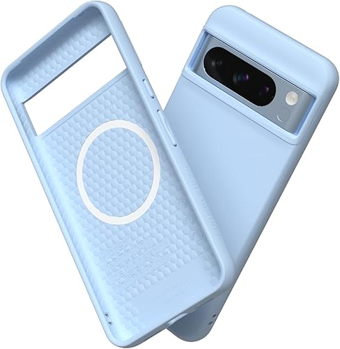 Miniatura 1 de RhinoShield SolidSuit - Funda compatible con Magsafe para Pixel 8 Pro, diseño delgado absorbente de golpes, con acabado mate de alta calidad,