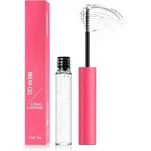 Eyebrow Gel Clear, Long-Lasting Waterproof Eye Brow Gel with Precision Brush, Lightweight Conditioning Eyebrow Gel Non-sticky Brow Glue for Eyebrow Makeup, Vegan, Cruelty-Free, 0.17 Fl Oz