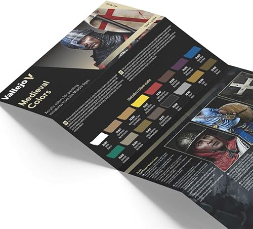 Miniatura 6 de Set de pintura Vallejo, colores medievales, 0.6 fl oz