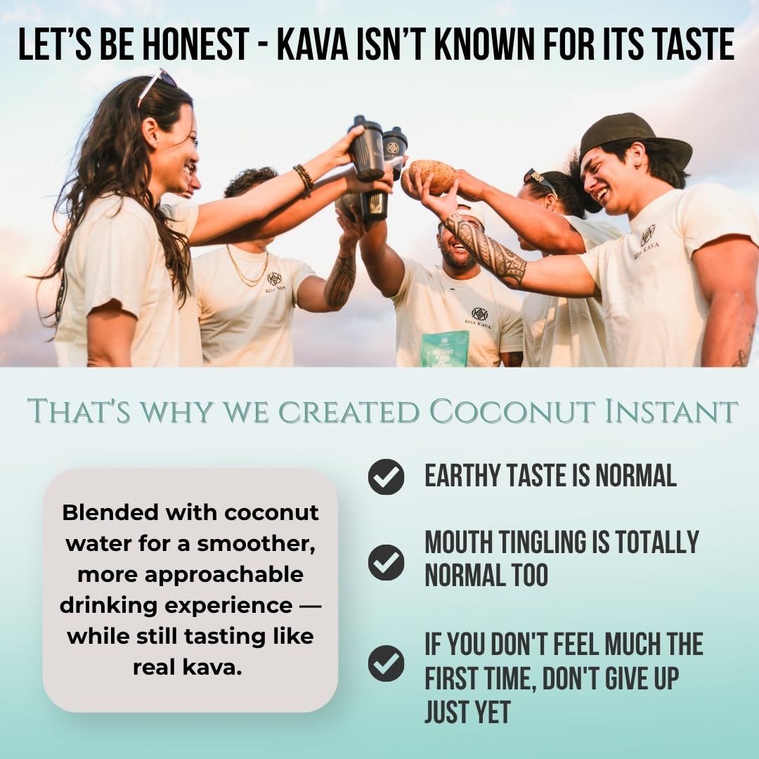 Koa Kava Instant Kava Powder + Coconut Water, 2 oz — Amazon image 5