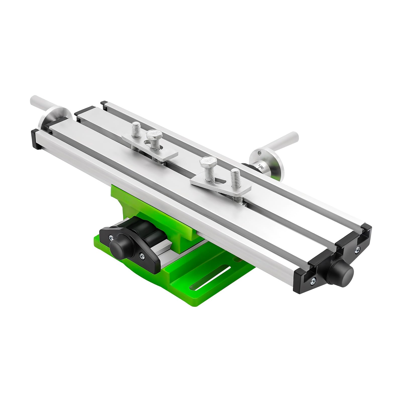TouSuaRSi Mini Bench Drill Press Vise Working Table Milling Machine Vise Multifunction Adjustable Compound Drilling Slide Table Fixture Bracket Series for Milling Machine Accessories