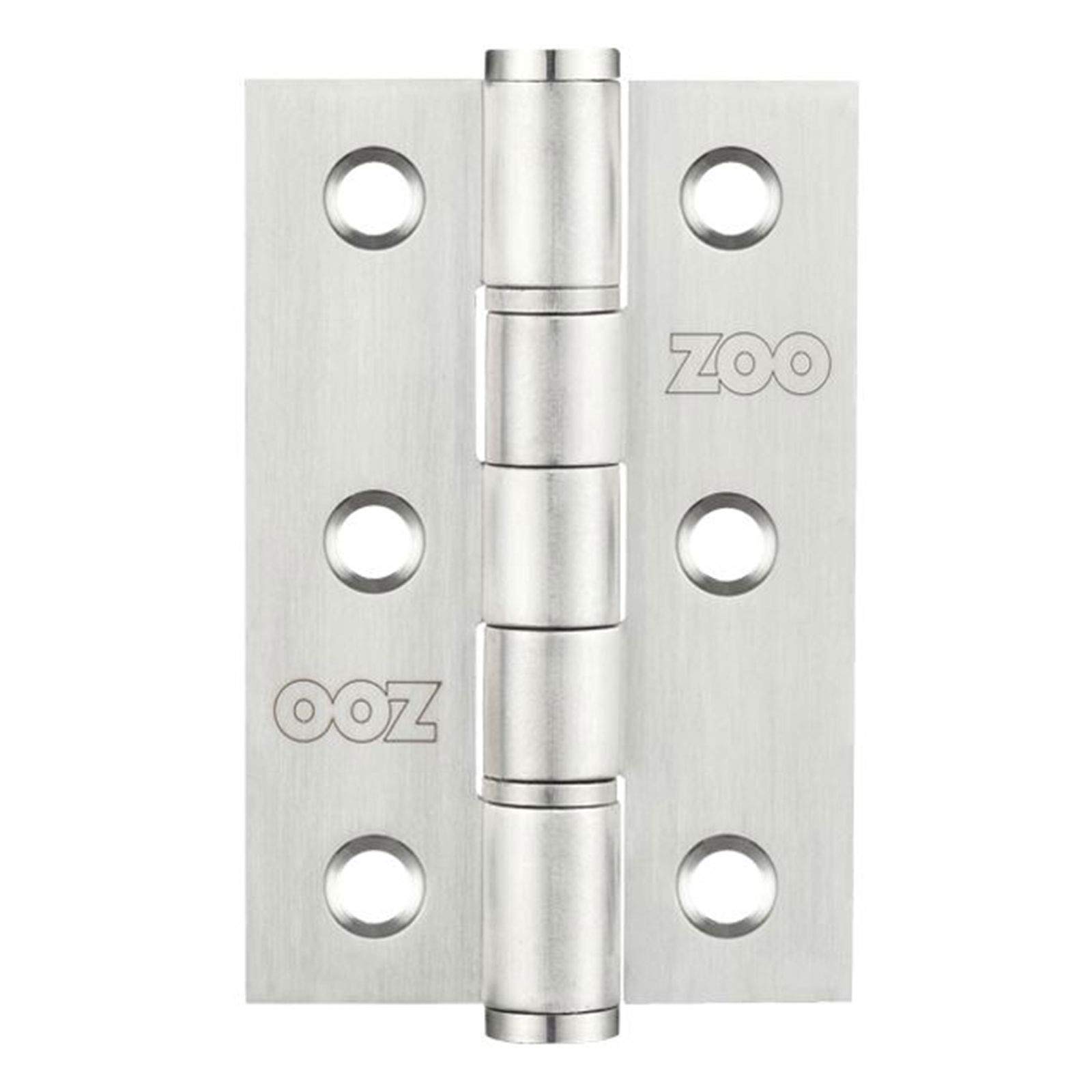 Zoo Hardware 2 Washered Hinge Stainless Steel - Grade 201-3" X 2" X 2Mm - Stainless Steel