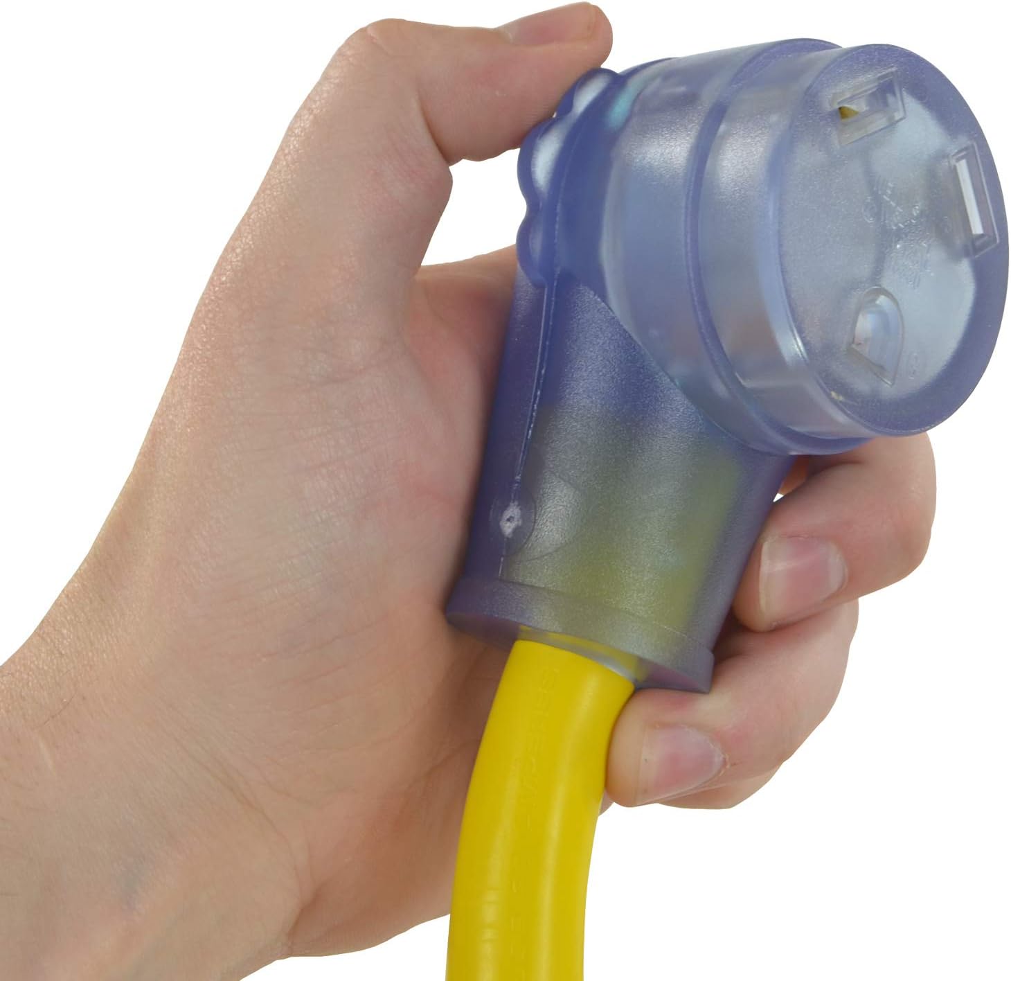 Conntek 14368, 30 Amp RV Extension Cord, Yellow (25-Feet)