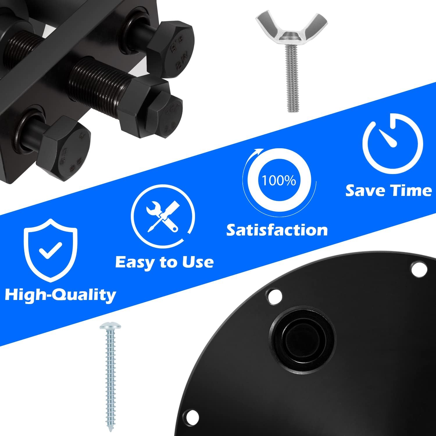 Bonbo for Detroit Diesel DD13 DD15 Crankshaft Oil Seal Front & Rear Seal Remover & Installer Tool Kit Alternative to W470589004300 W541589023300 W541589003400 - Image 5