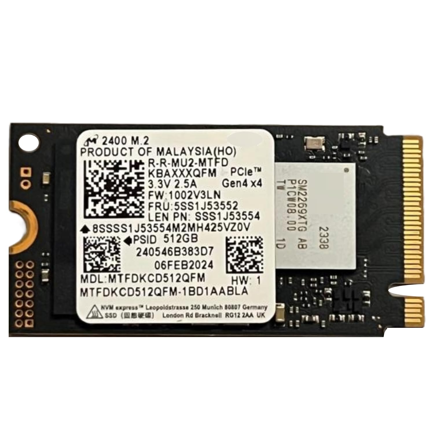 Amazon.in: Buy Mac-Axx™ 512GB OEM SSD Micron [Model No. - 2400