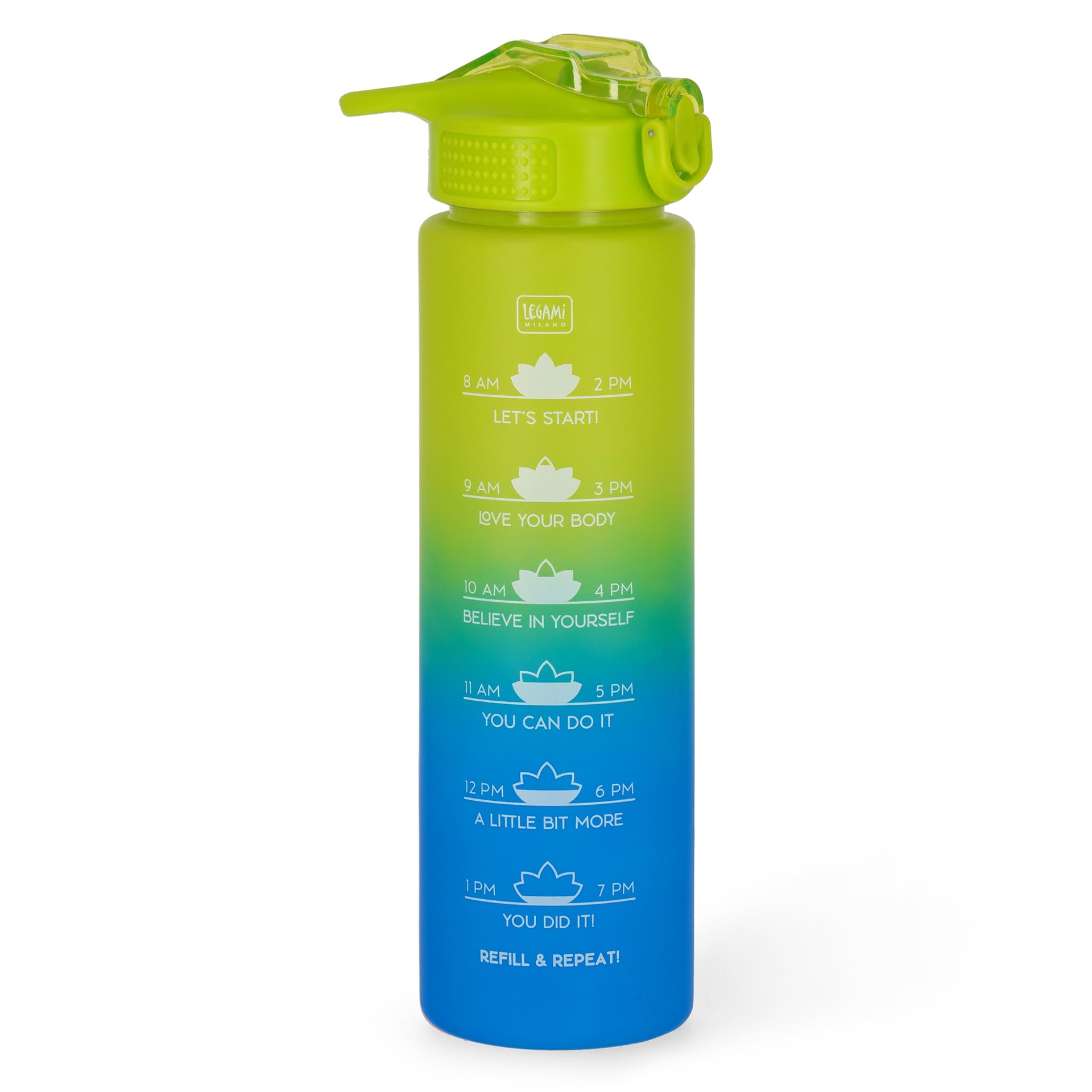 LEGAMI Motivational Water Bottle 1L