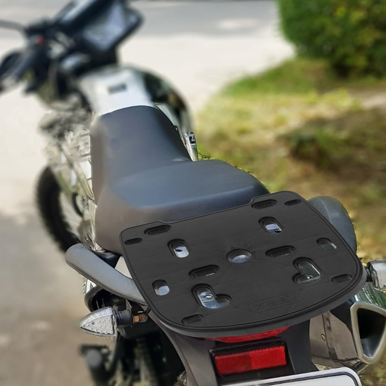 1 Jeu de Base de Tronc – Porte-Bagages arrière – à Dos de réservoir magnétique – Support pour Top Case – Noir PP