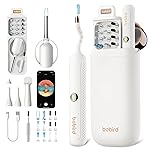 Bebird Earsight Plus R37R Ear Cleaning Camera Wax Removal Tool kit, Flexible Earwax Cleaner Scope Otoscope Cam Light, Visual Earpick Tweezers Wireless Ear-Wax Remover for Adults & Kids - White