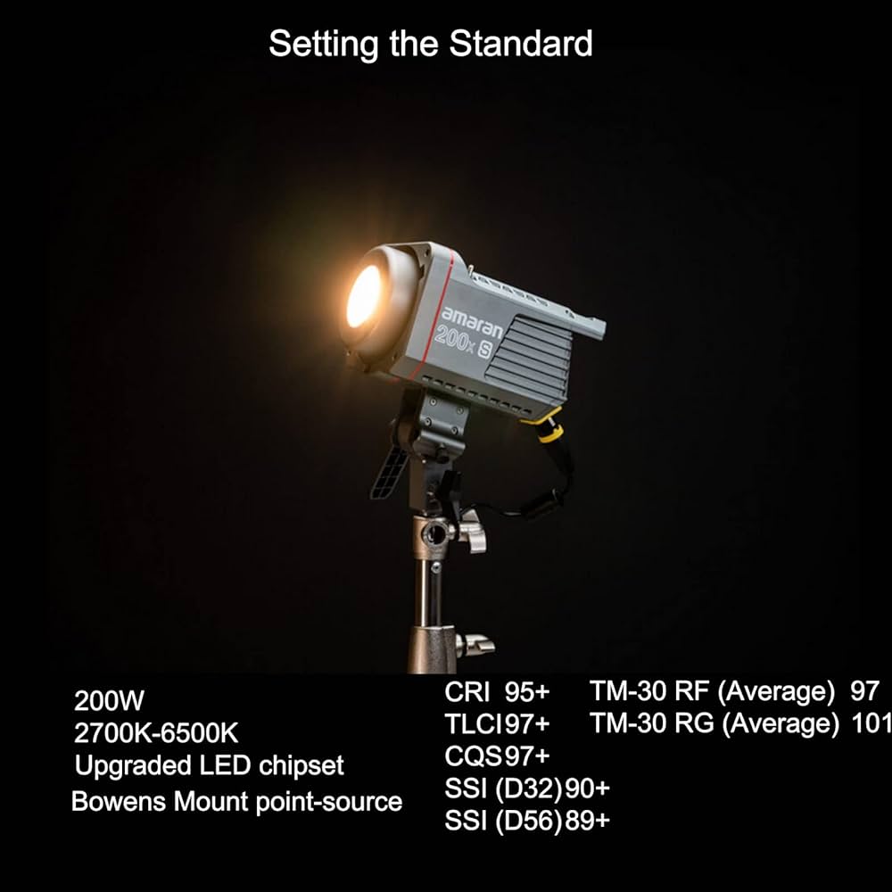 Amazon.com : Aputure Amaran 200X S LED Video Light with