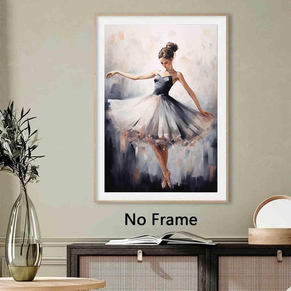 Amazon.co.jp : 女性ダンシングペインティング バレリーナダンサー