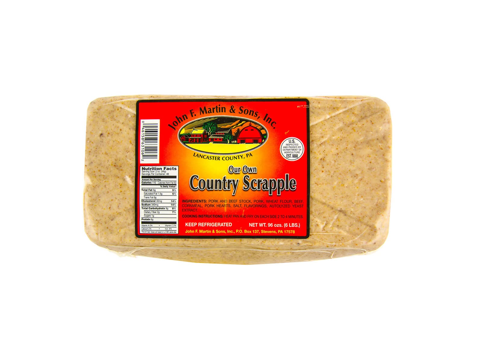 Country Scrapple. John F. Martin. 16 oz (1)
