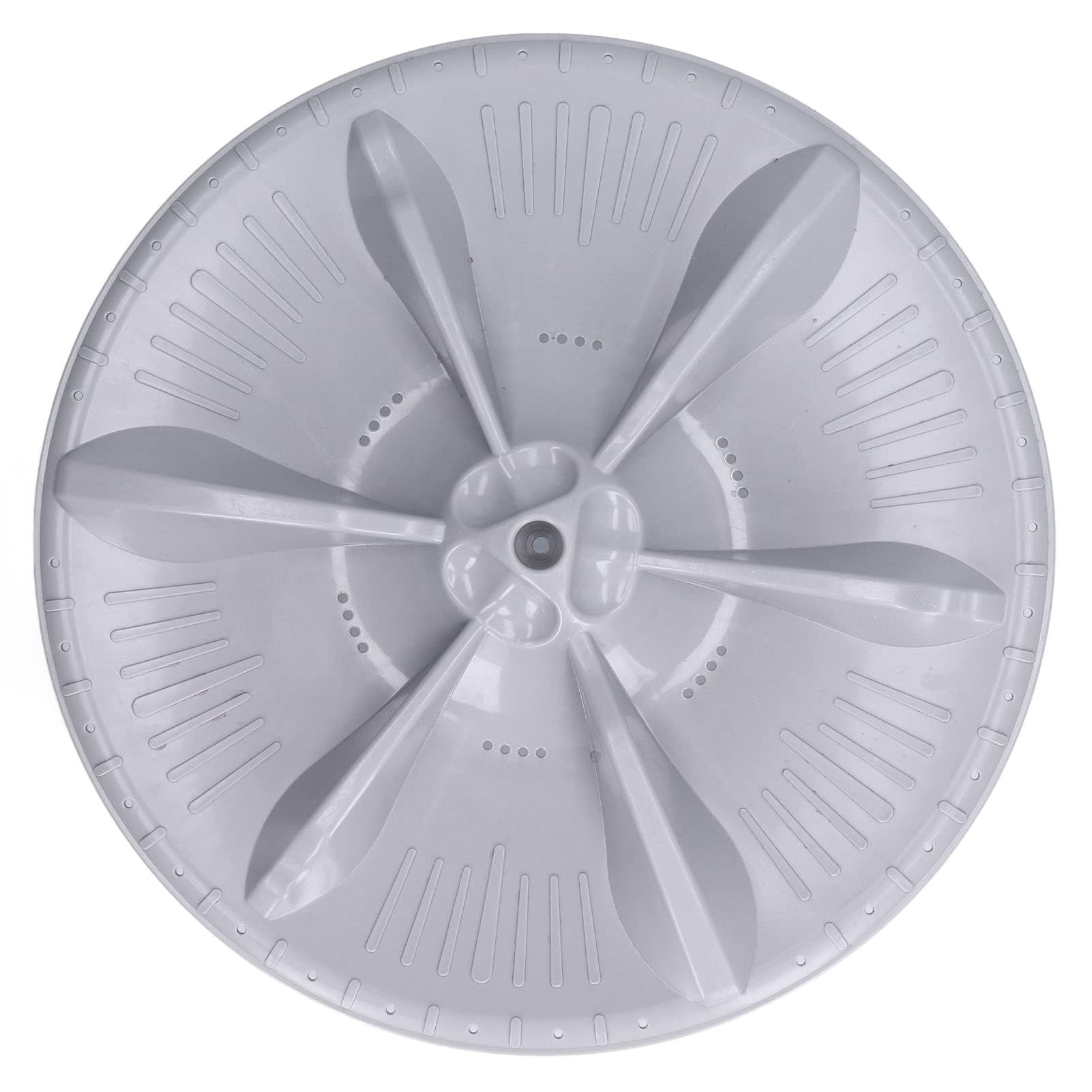 Limtula Practical Washing Machine Base Plate 37.5cm Diameter Drainage Systems Washing Machine Turntable PP Texture Washer Rotating Base