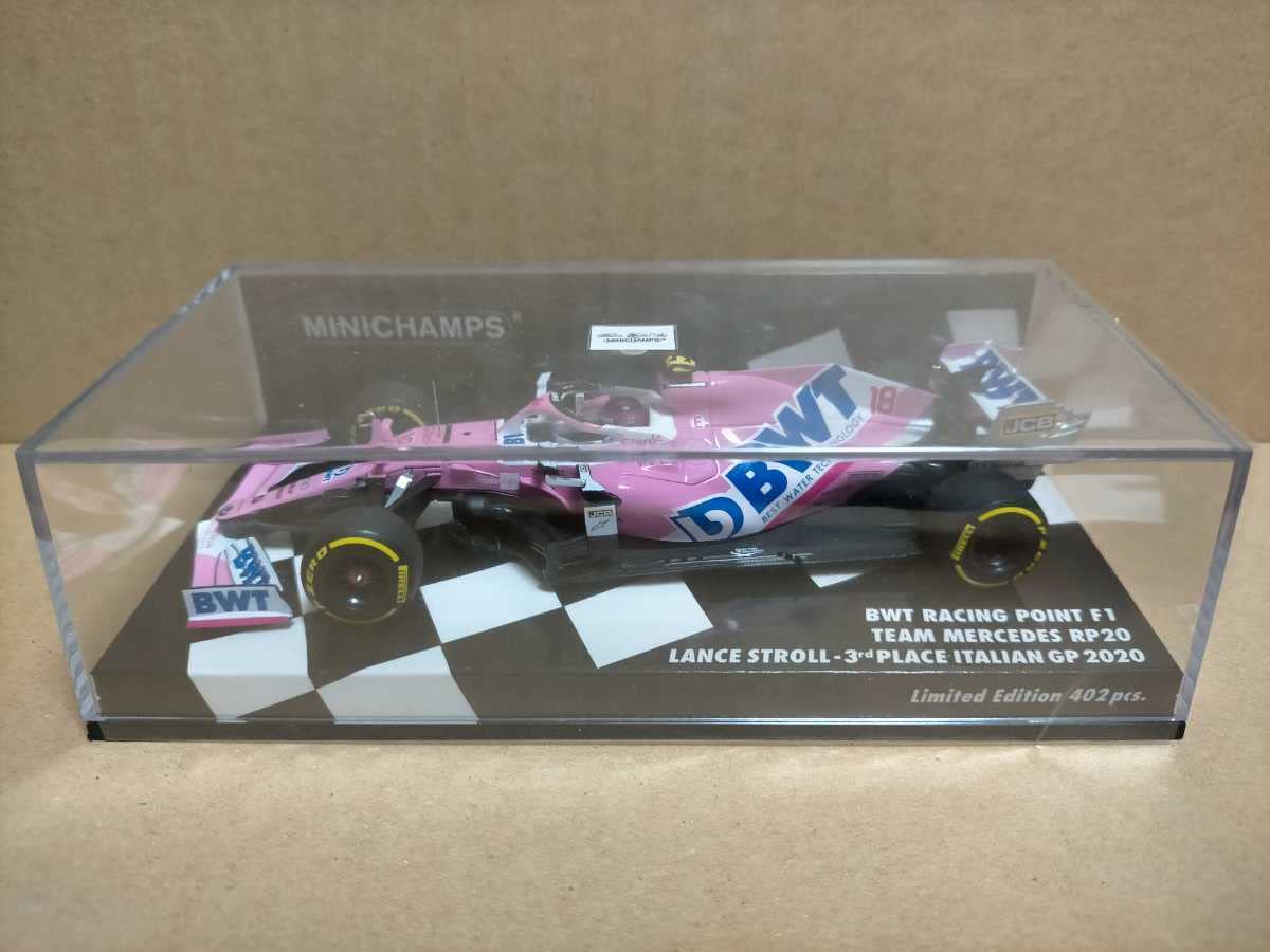 クライマックスセール ミニチャンプス 1/43 レーシングポイント RP20 