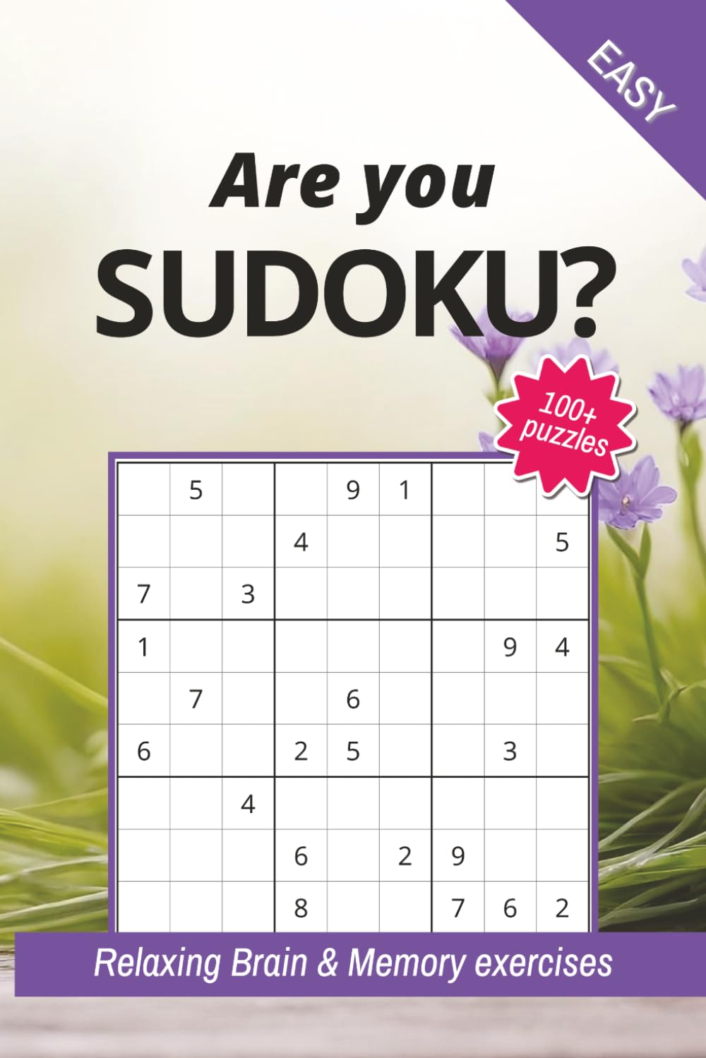 Sudoku Puzzle Book for Adults: 105 Easy Puzzles with Solutions, fun Collection ‘Are you SUDOKU?’ - 2