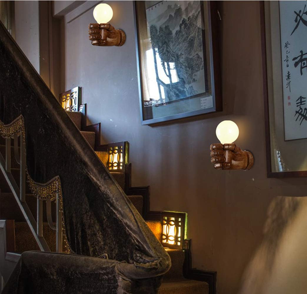 Lápara De Pared, Apliques De Pared, 5 Luces De Cornaenta Epotrada