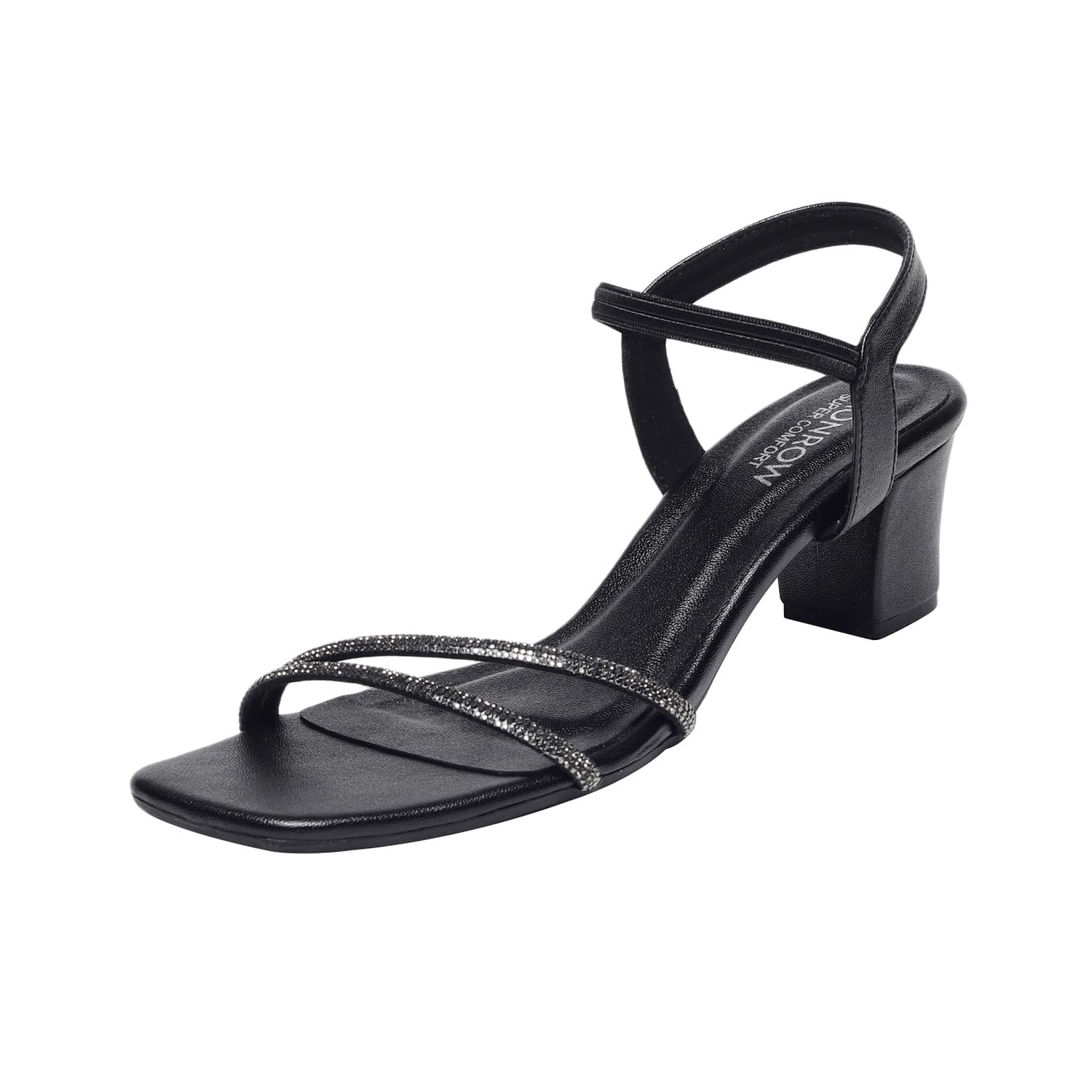 monrow Fancy and Stylish Trendy and Lightweight Casual Regularwear Vegan Block Heels for Women and Girls-picture-51
