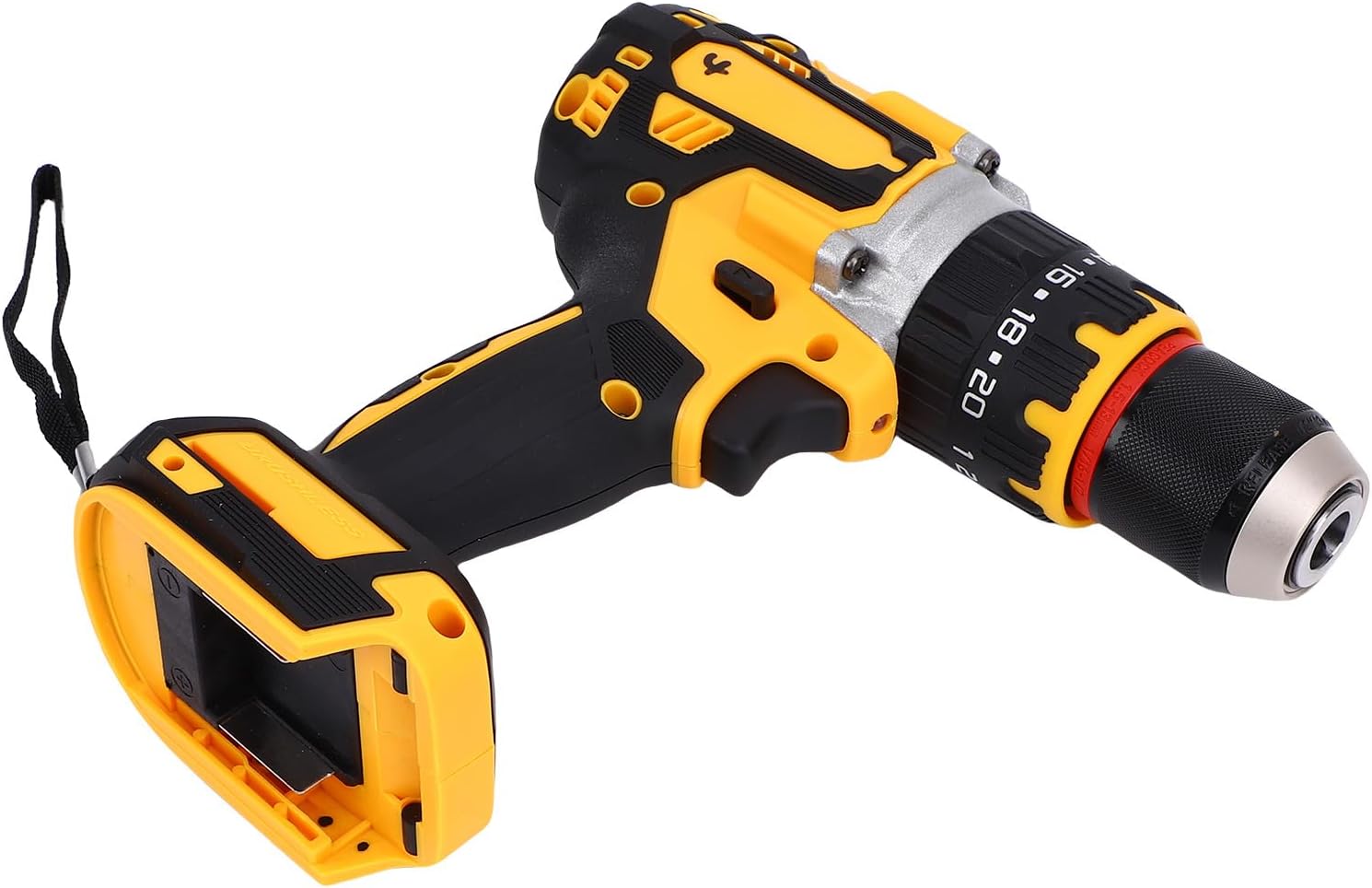 Fockety Cordless Drill, 1/2 In Power Drill, Maximum Torque of 100N.m, Cordless and Brushless, 2000rpm Maximum No Load Speed, Electric Screwdriver for Decoration, Furniture Assembly