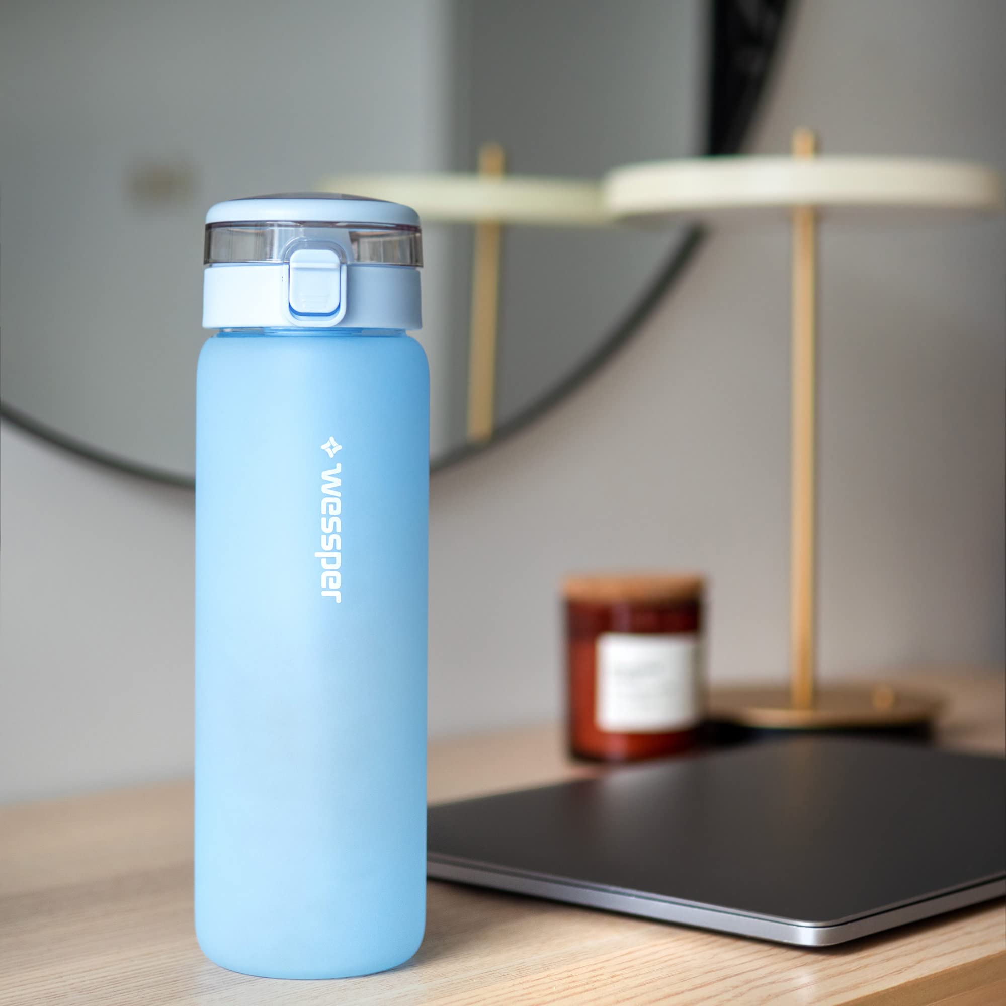 Gourde Wessper En Verre Avec Filtre à Eau – Housse Silicone, Sans BPA