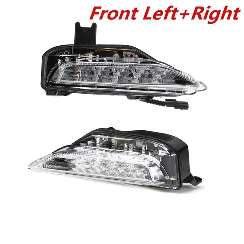 XMEIFEI PARTS Left/Right Car Front LED Daytime Running Light DRL Signal Light Lamp for Infiniti Q50 Sport Model 2014-19 261354GA1A 261304GA0A (Color : Left)