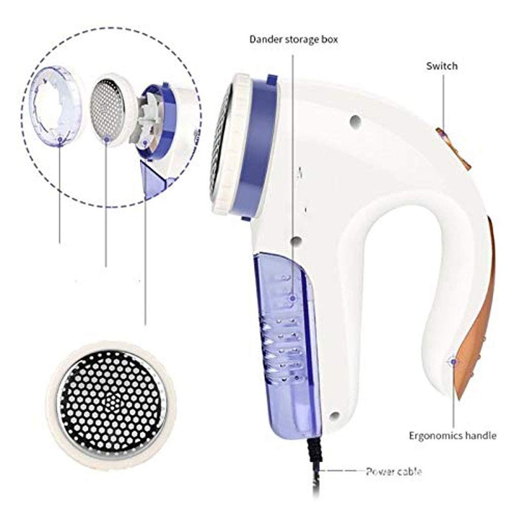Defuzzer de la máquina de Afeitar de la Tela, máquina de Afeitar eléctrica de la Ropa del suéter del removedor de la Pelusa de Las píldoras de Las Bolas de la Pelusa de Hosome