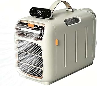 Portable Air Conditioner, Camping Ac Unit, Tent Air Conditioner, Campervan A-ir Condi-tioner, Rv A-ir Con-ditioner, Mini Ac, Pet Cooling, For Tent, Camper, Bedroom, Dog House