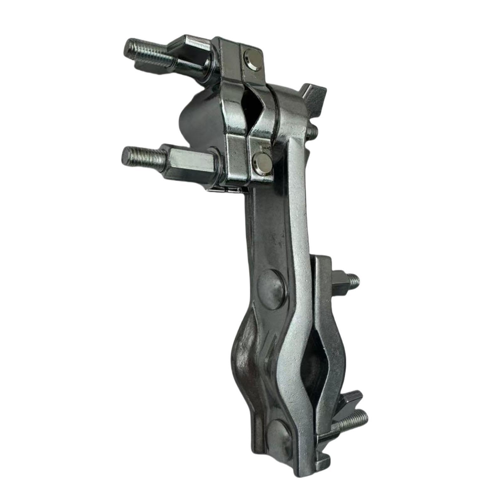 Colaxi Cymbalattachment Clamp Drum Mounting Bracket Hardware Metal Knob Adjustable Cowbell Mount Bracket Percussion Instrument Parts