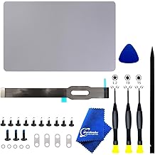 A2485 Trackpad with Cable for MacBook Pro (Retina,16-inch,M1 Pro/Max,2021) Force Touch Touchpad Replacement 661-23673 821-03115-A EMC 3651 (Space Grey)