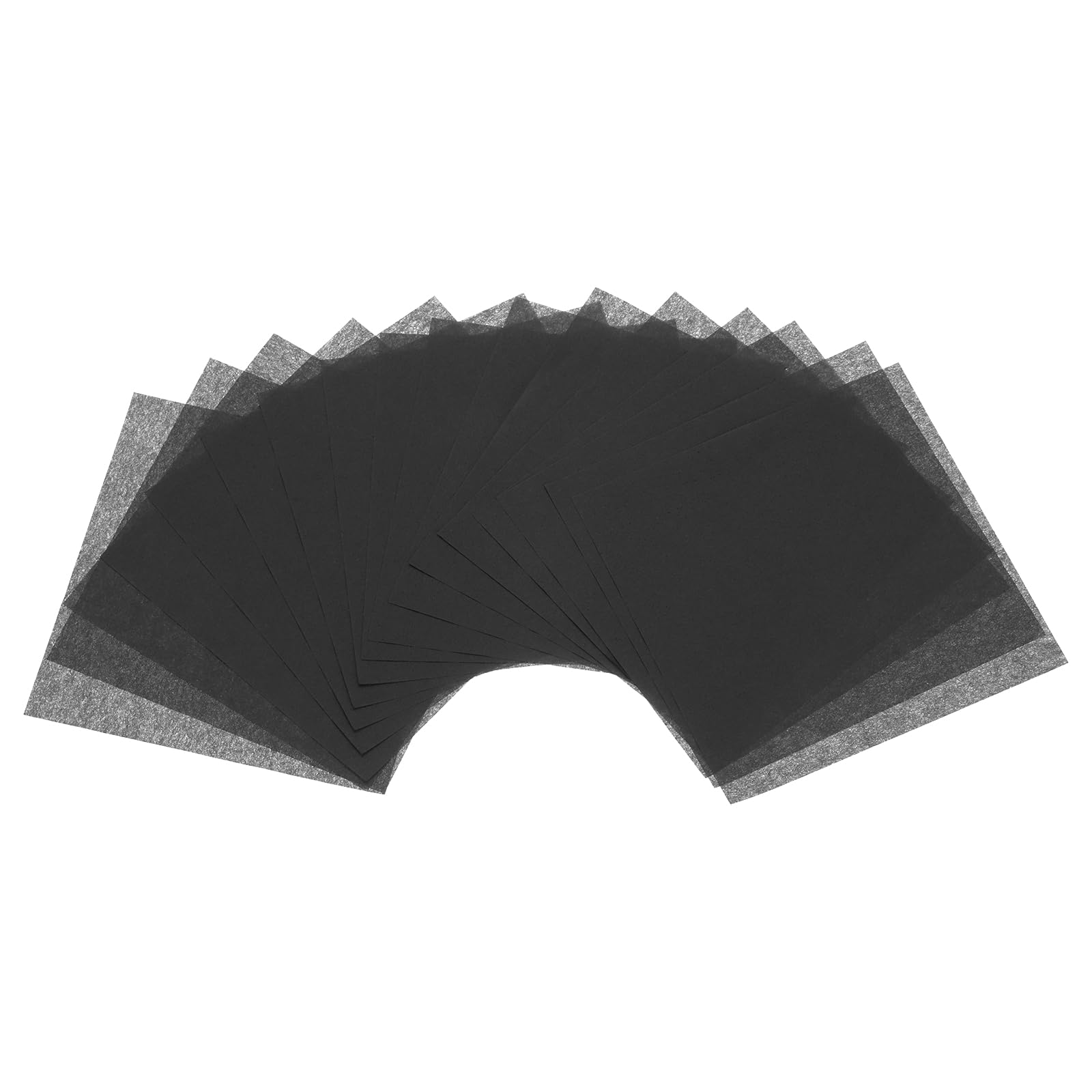 Rebower 2000 Pcs 2 Inch Tissue Paper Squares, Black Tissue Squares Table Confetti Colorful Tissue Paper Bulk