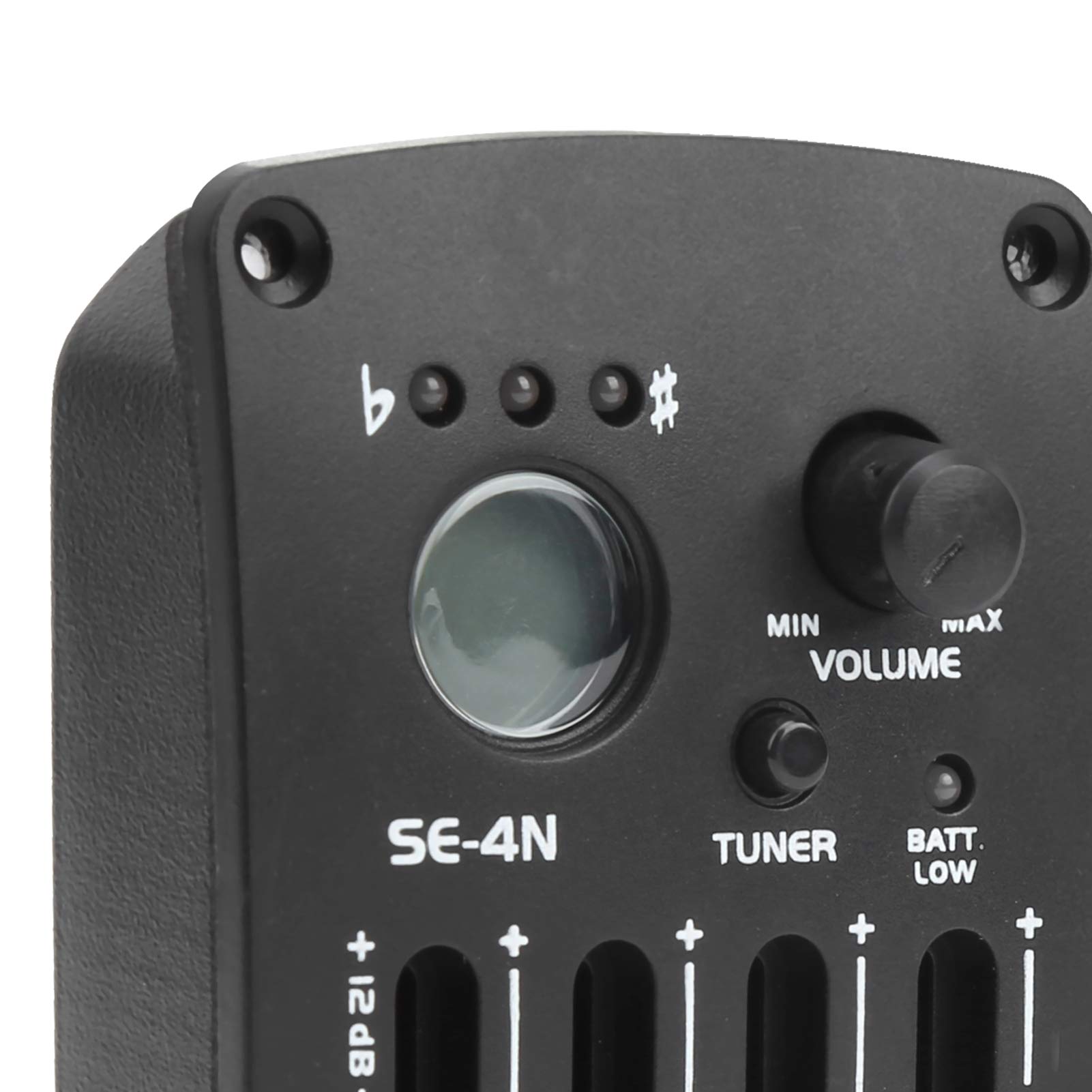 CHICIRIS EQ Equalizer Pickup SE-4N für Klassische Folk-Gitarren mit Bass-, Mitteltöner- und Höhenkontrollknöpfen [geeignet für Gitarrenspieler]