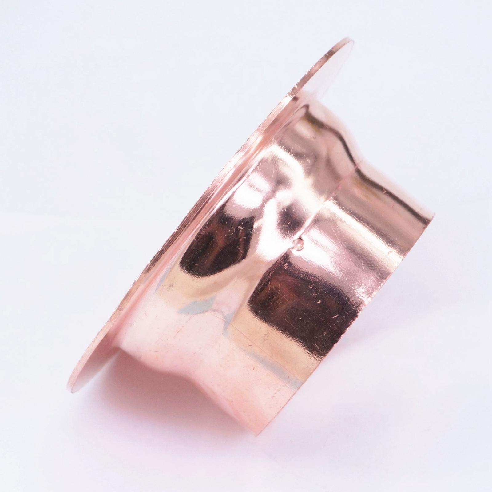 Accesorio de tubería de inserción de Cobre con Brida for Aire Acondicionado, refrigerador y Enfriador, con diámetro Interior de 80 mm