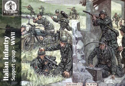 WATERLOO 1815 AP034 – Italian Infantry Support Group WWII