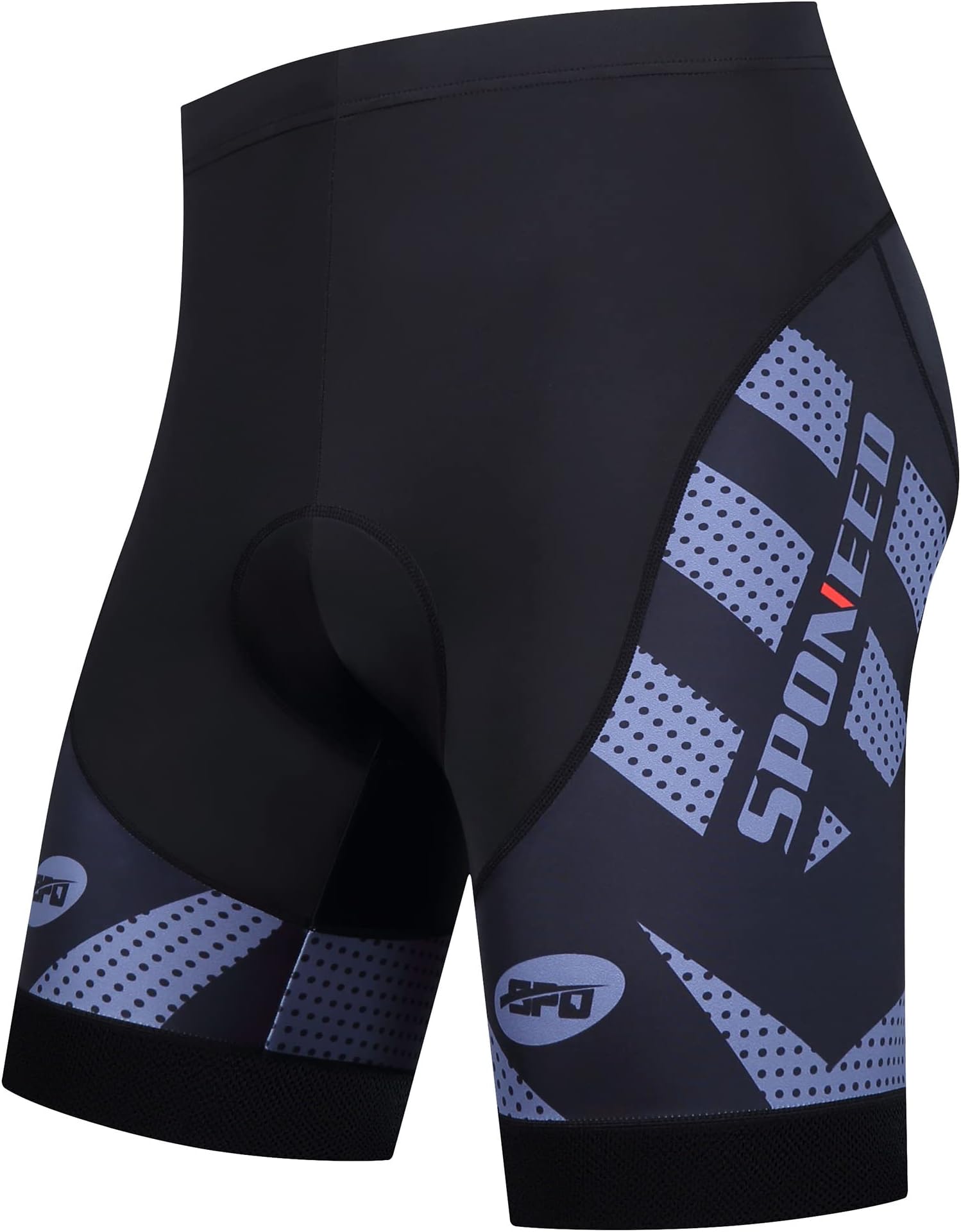 sponeed Men's Cycling Shorts Padded Bicycle Riding Pants Bike Biking Clothes Cycle Wear Tights