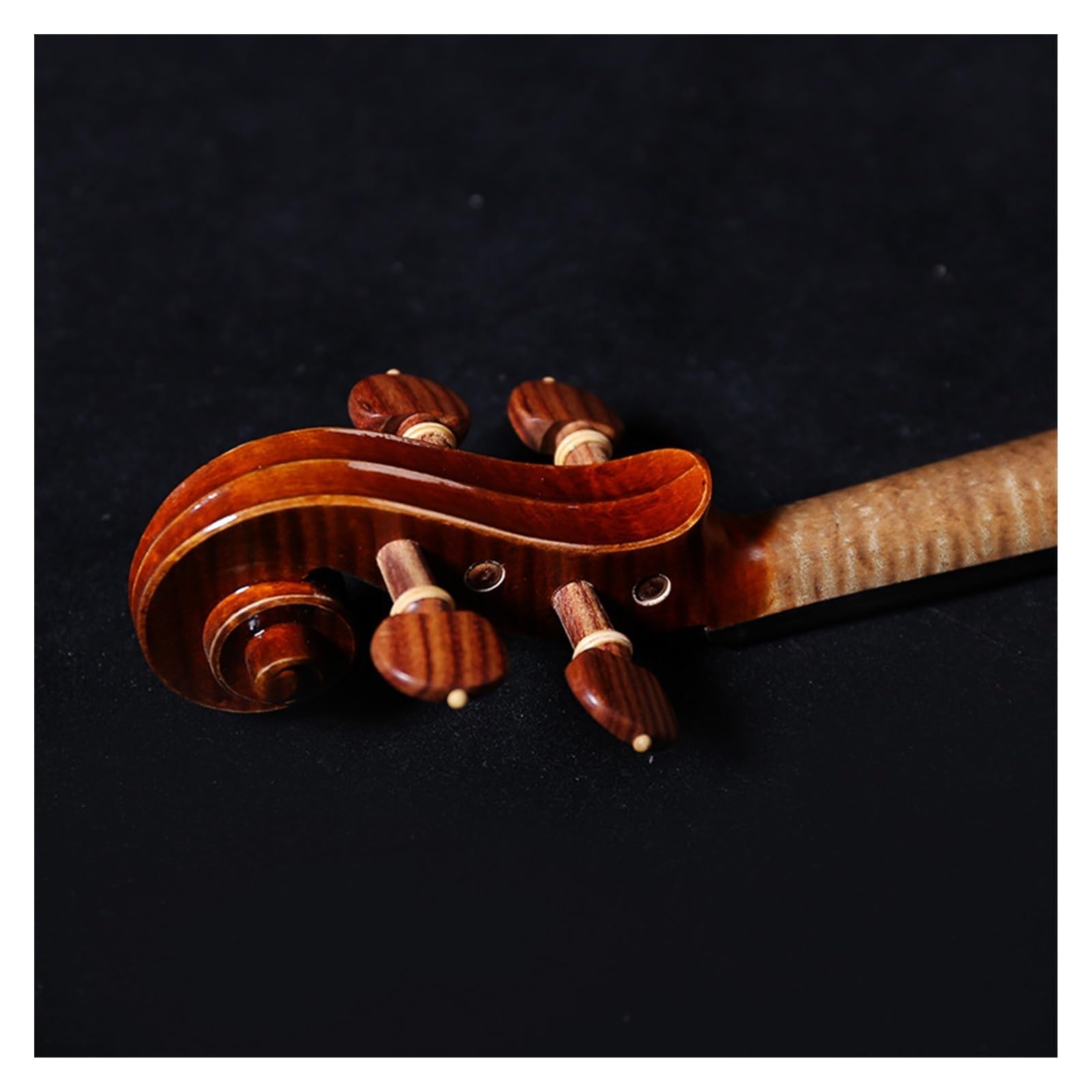 Ręcznie Wykonany Pełnowymiarowy Instrument Skrzypcowy Solo Z Klonu Instrumenty Strunowe Skrzypcowe(Rosewood 3/4)