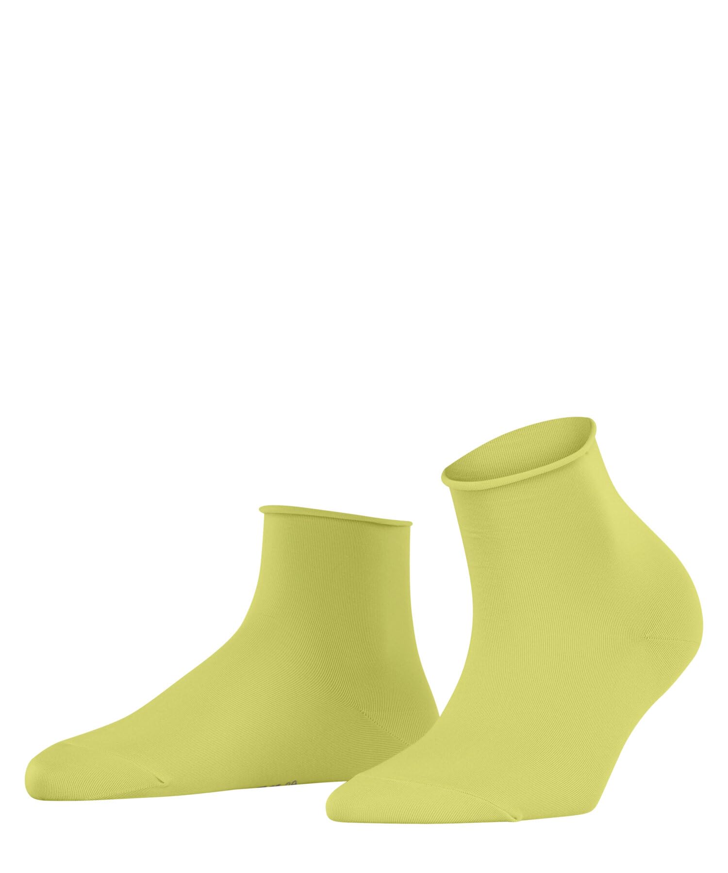 FALKE Women's Cotton Touch W Sso Thin Plain 1 Pair Socks, Yellow Ananas 1323, 5.5-8
