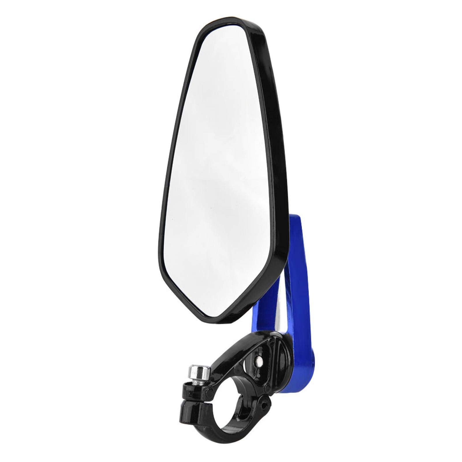 Specchietti Retrovisori Per Moto In Lega Alluminio - Girevoli 360°, Antiriflesso Blu, Universali Filetto M8, Per Scooter E Motociclette (Blu)