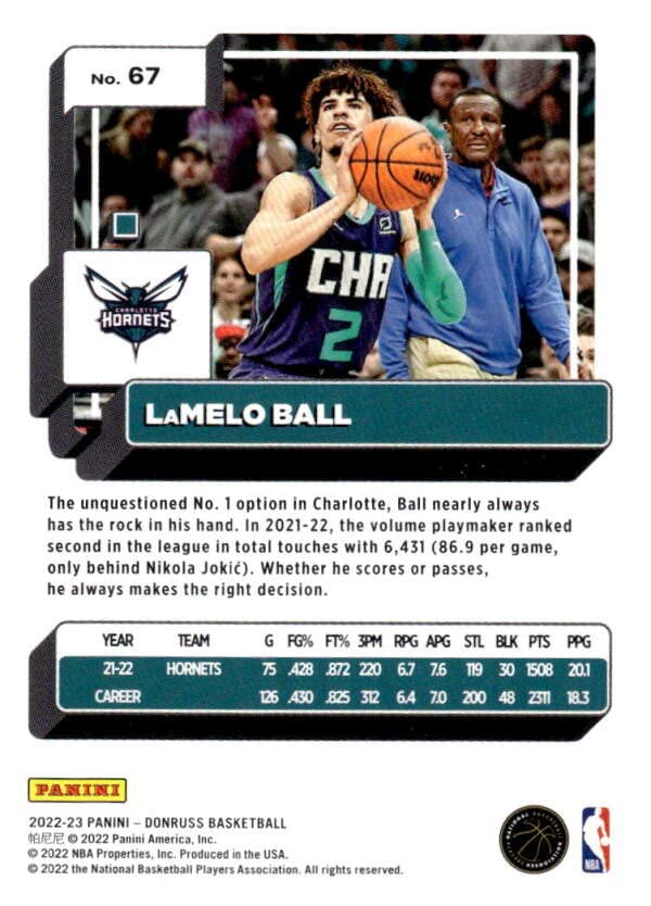 NBAカード lamelo ball RC Auto /10 ラメロ・ボール Amazon.co.jp: Lamelo Ball ラメロボール RC NBA カード PANINI