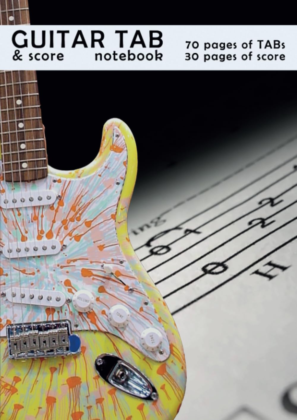 Guitar tab & score notebook