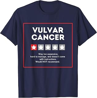 Vulvar Cancer Rating Expensive Wouldn't Recommend T-Shirt